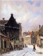 unknow artist European city landscape, street landsacpe, construction, frontstore, building and architecture. 103 oil painting picture wholesale